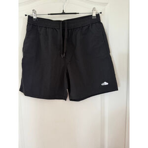Men's ascolour. Black Swim Trunks with White Logo Size L
